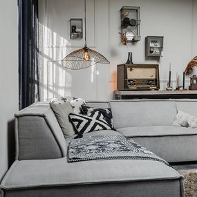 Дизайнерска висяща лампа месингов проводник 64cm - Pia