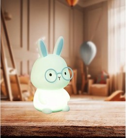 Светлосиня детска нощна лампа Felix – Fischer &amp; Honsel