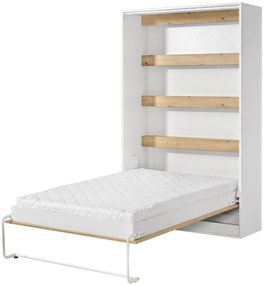 Стенно Легло Етер II-Натурален-Бяло-140 х 200