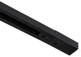 Модерна релсова система черна 4-светлина 1-фазен - Yade