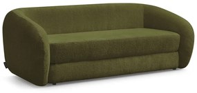 Зелен шенилов сгъваем диван 228 cm Neyo – Bobochic Paris