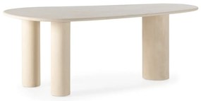 Трапезна маса от декор от камък 100x201 cm Daila – MOME