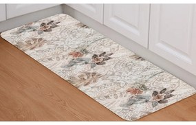 Бежова пътека подходяща за пране 58x240 cm Vintage Garden – Oyo Concept