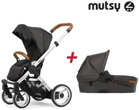 Бебешка количка 2в1 EVO UN Standard MUTSY - Urban Nomad Stone Grey