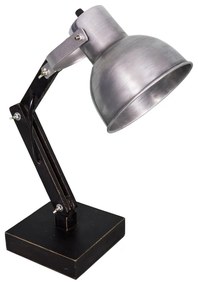 Настолна лампа в сребристо (височина 43 cm) - Antic Line