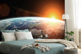 Фототапет – Изглед на планета от космоса