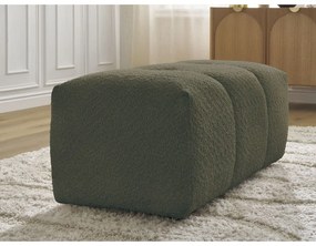 Табуретка от прежда с примки от букле в цвят каки Roxelane – Bobochic Paris