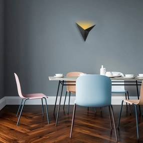 Черна стенна лампа Bird – Opviq lights