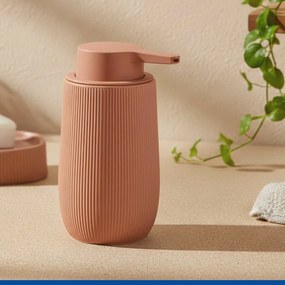 Кафяв пластмасов диспенсер за сапун 400 ml Fablo – Wenko