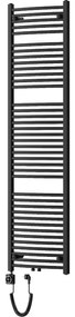 Mexen Ares електрически радиатор 1800 x 500 мм, 900 W, черен - W102-1800-500-6900-70