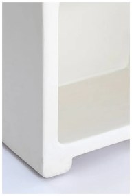 Кремав шкаф за книги 110x190 cm Nahua - Light &amp; Living