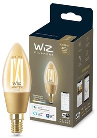 LED Димируема крушка VINTAGE C35 E14/4,9W/230V 2000-5000K CRI 90 Wi-Fi - WiZ