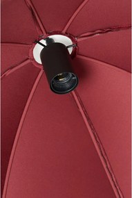 Висящо осветително тяло с текстилен абажур в цвят бордо ø 50 cm Malacia – Light &amp; Living