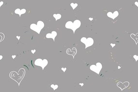 Тапет – Сладки бели сърца