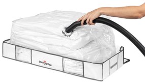 Вакуумна кутия за съхранение под леглото от текстил и пластмаса 105x45x15,5 cm Life – Compactor