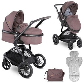 Детска комбинирана количка LUMINA LORELLI - Beige