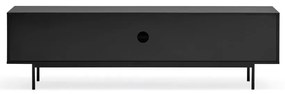 Черна маса за телевизор 180x52 cm Sierra – Teulat