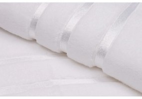 Комплект от 2 бели памучни кърпи за баня, 70 x 140 cm Dolce - Foutastic