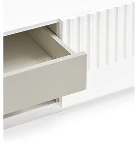 Бял скрин за телевизор Doric - Teulat