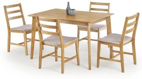 Маса и столове за трапезария Houston 35675x80x120cm, 43 kg, Брой места: 4, Правоъгълен