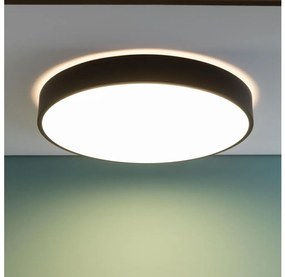 Brilliant - димируемо LED таванно осветително тяло SLIMLINE LED/60W/230V Ø 49 см, черно + дистанционно управление