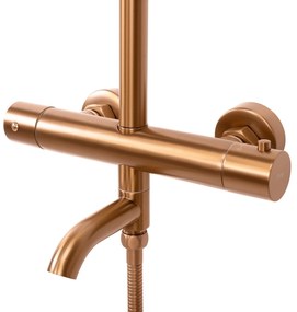 Комплект за душ с термостат REA Lungo Copper Brush