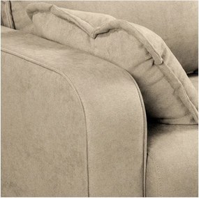 Бежов ъглов диван (десен ъгъл) Beata - Ropez