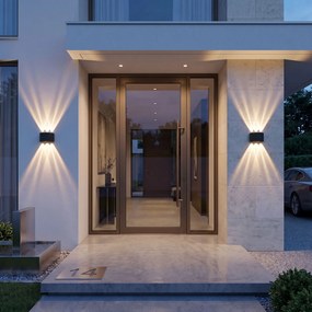 Фасадна лампа Аплик LED JNH040-6G Black