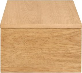 Нощно шкафче от декор от дъб в светло естествен цвят Monfort – Actona