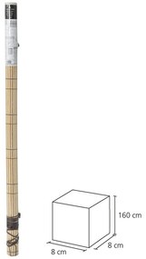 Светлокафява бамбукова ролетна щора 160x180 cm Natural Life - Casa Selección