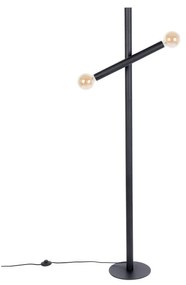 Черна подова лампа (височина 160 cm) Hawk - Zuiver