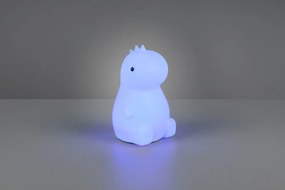 Бяла детска нощна лампа Rexy – Reality