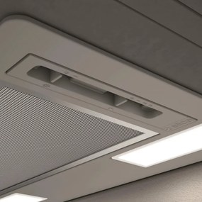 Абсорбатор за вграждане Elica Era GR 52, 81 W, 52 см, Клас C, 224 м3/ч, LED осветление, Сребрист