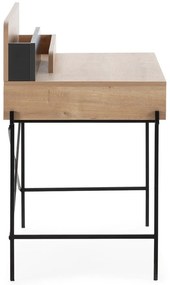 Работна маса от масивен дъб 60x113 cm Lila – Marckeric