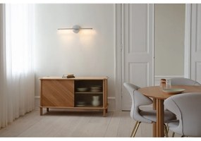 Метална LED затъмняваща се стенна лампа в сребрист цвят Omni Wall – UMAGE