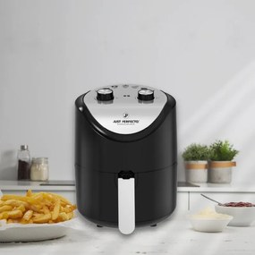 Фритюрник с горещ въздух Just Perfecto JL-14, 1200W, 3.5 литра, 80-200 C, Таймер, Черен