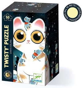Djeco - Магически пъзел Cuddly cats 50 части DJ07021