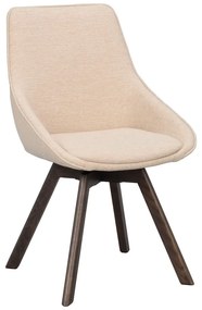 Бежови трапезни столове в комплект от 2 бр. Alison – Rowico