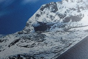 Картина на платно – Нощен пейзаж в Норвегия