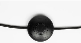 Бяла подова лампа с текстилен абажур (височина 220 cm) Martine – White Label