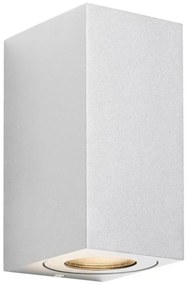 Nordlux - Външно стенно осветително тяло CANTO 2xGU10/28W/230V IP44 бяло