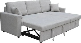 Ъглов диван Vancouver-светло сив