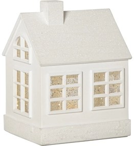 Бяла светлинна украса с коледен мотив Winter - Star Trading