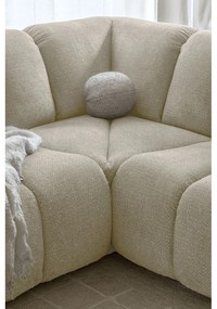 Бежов ъглов диван (десен ъгъл/U форма) Shell – Miuform