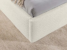 Облегнато легло Heaven-Бяло-140 x 200