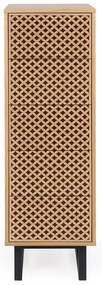 Комод с чекмеджета от дъб Camden Diamond, 40 x 123 cm - Woodman