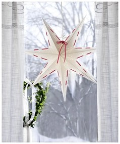 Бяла коледна светлинна украса , ø 60 см Vira - Star Trading