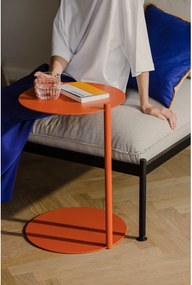 Стоманена кръгла странична масичка 41x40 cm Ande – noo.ma