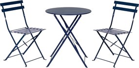 Тъмносин комплект градински мебели Retro - Bonami Essentials