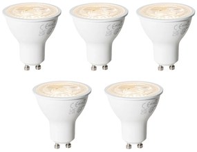 Комплект от 5 димируеми LED крушки GU10 7W 430 lm 2700K